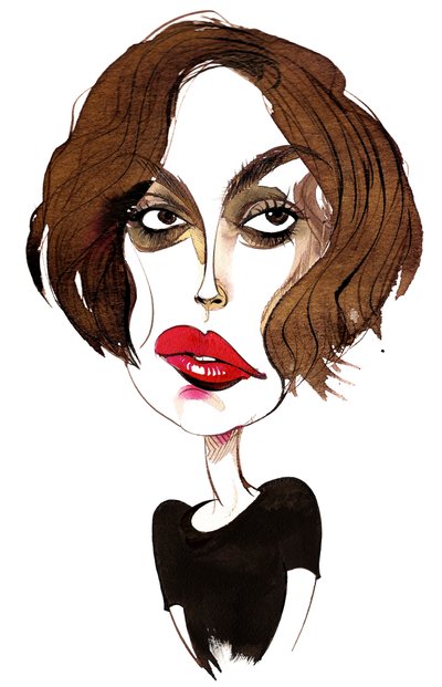 Keira Knightley - English actress by Neale Osborne
